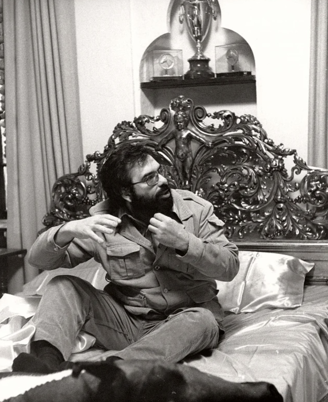 Coppola staging the famous bedroom scene